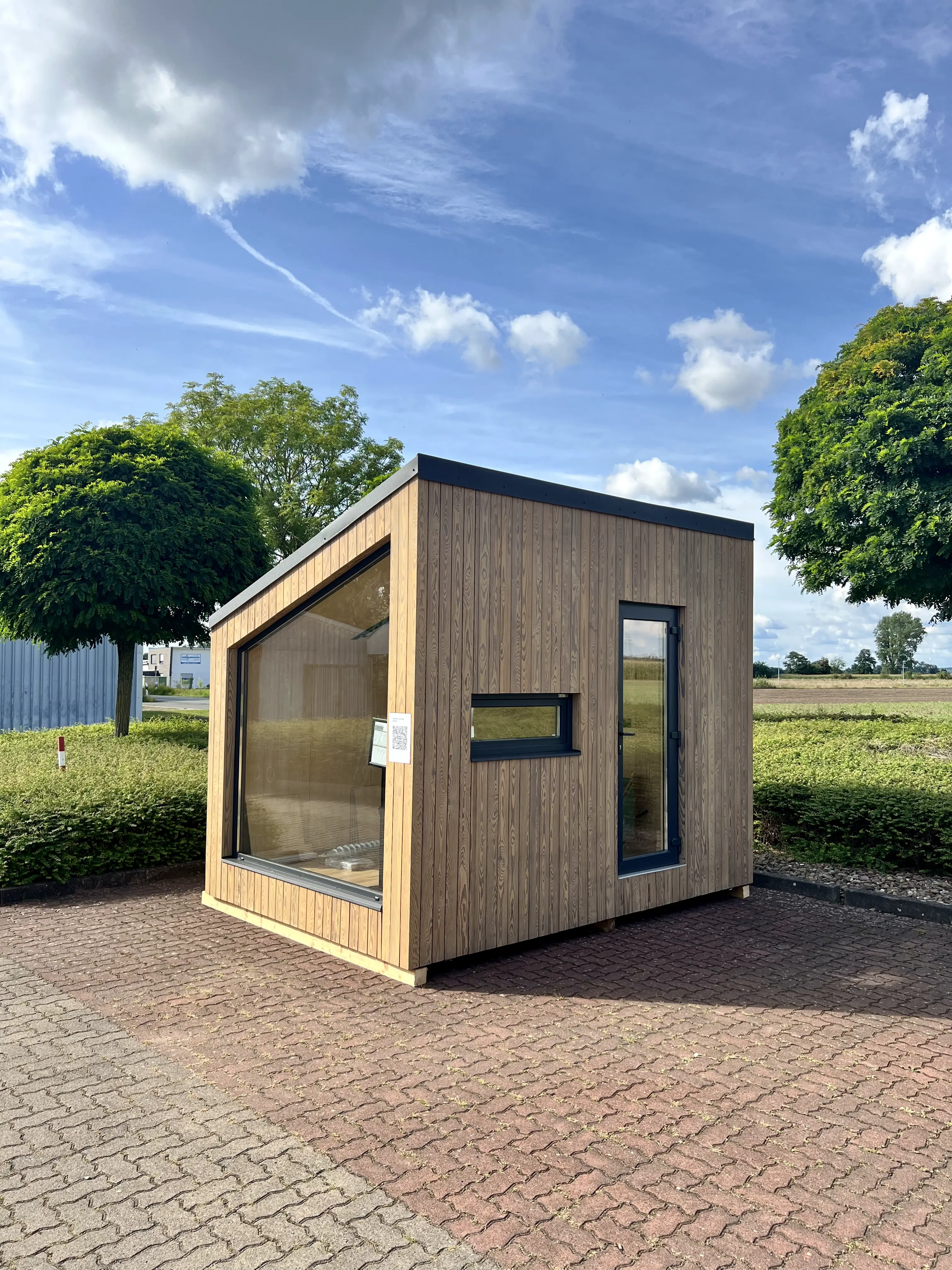 Tiny House - Modulhaus - Wohncontainer - Gartenhaus - 6,72 m²-Cube Modell