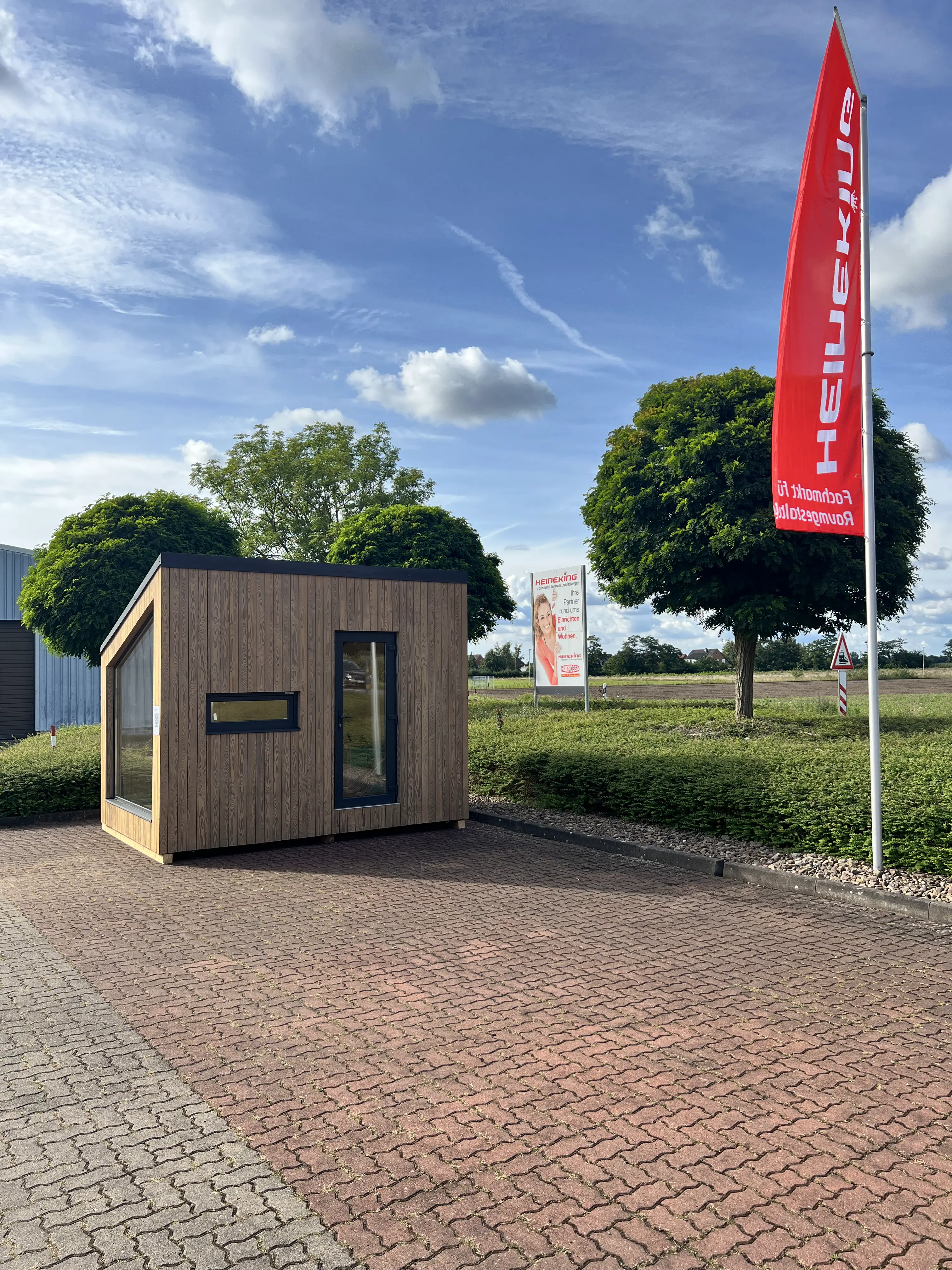 Tiny House - Modulhaus - Wohncontainer - Gartenhaus - 6,72 m²-Cube Modell