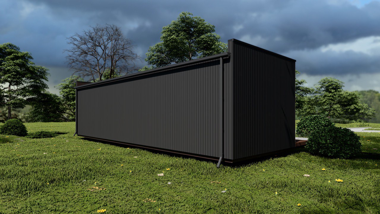 Tiny House - Modulhaus - Minihaus, Fertighaus - 39 m² - Energieeffizientes Haus - SIP Modell