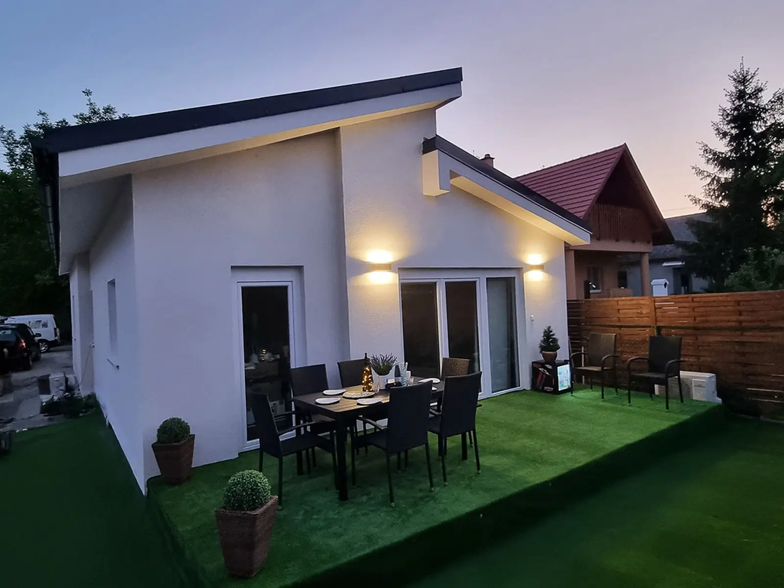 Tiny House - Modulhaus - Minihaus, Fertighaus - 50 m² - Energieeffizientes Haus - SIP Modell