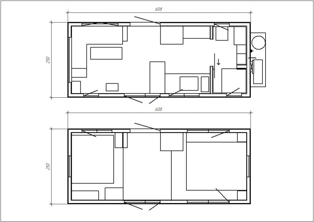 Tiny House, Container Haus, Modulhaus, Minihaus - French Kiss