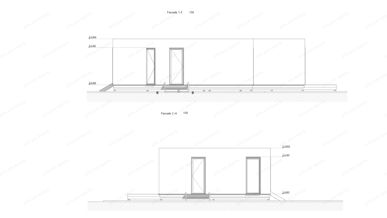 Tiny House - Modulhaus - Minihaus, Fertighaus - 69,36 m² - Energieeffizient - SIP-Modell