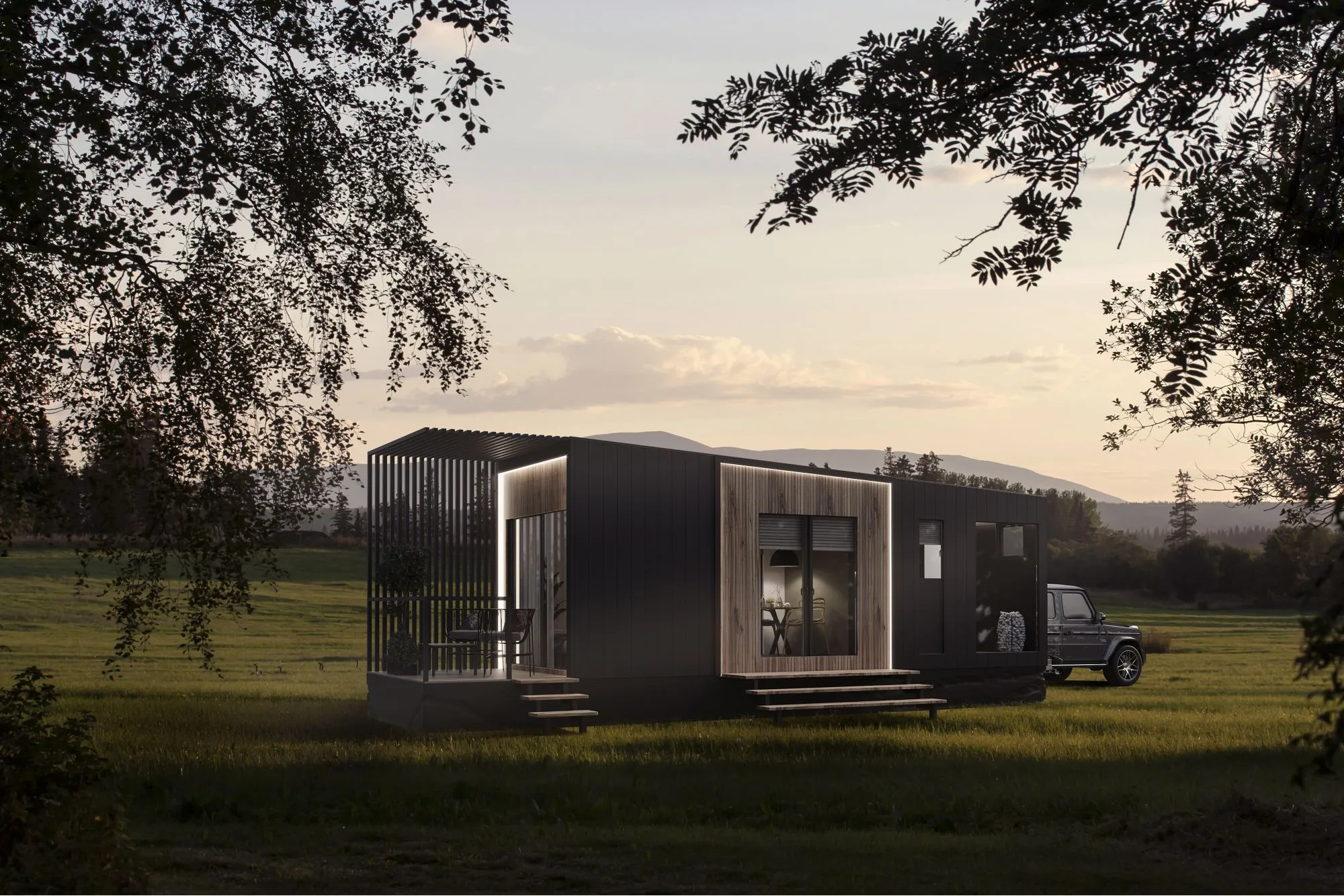 Tiny House, Container Haus, Modulhaus, Minihaus, 16.72 m² - für 2 Personen - Modell 0 Tiny House, Container Haus, Modulhaus, Minihaus, 16.72 m² - für 2 Personen - Modell 0