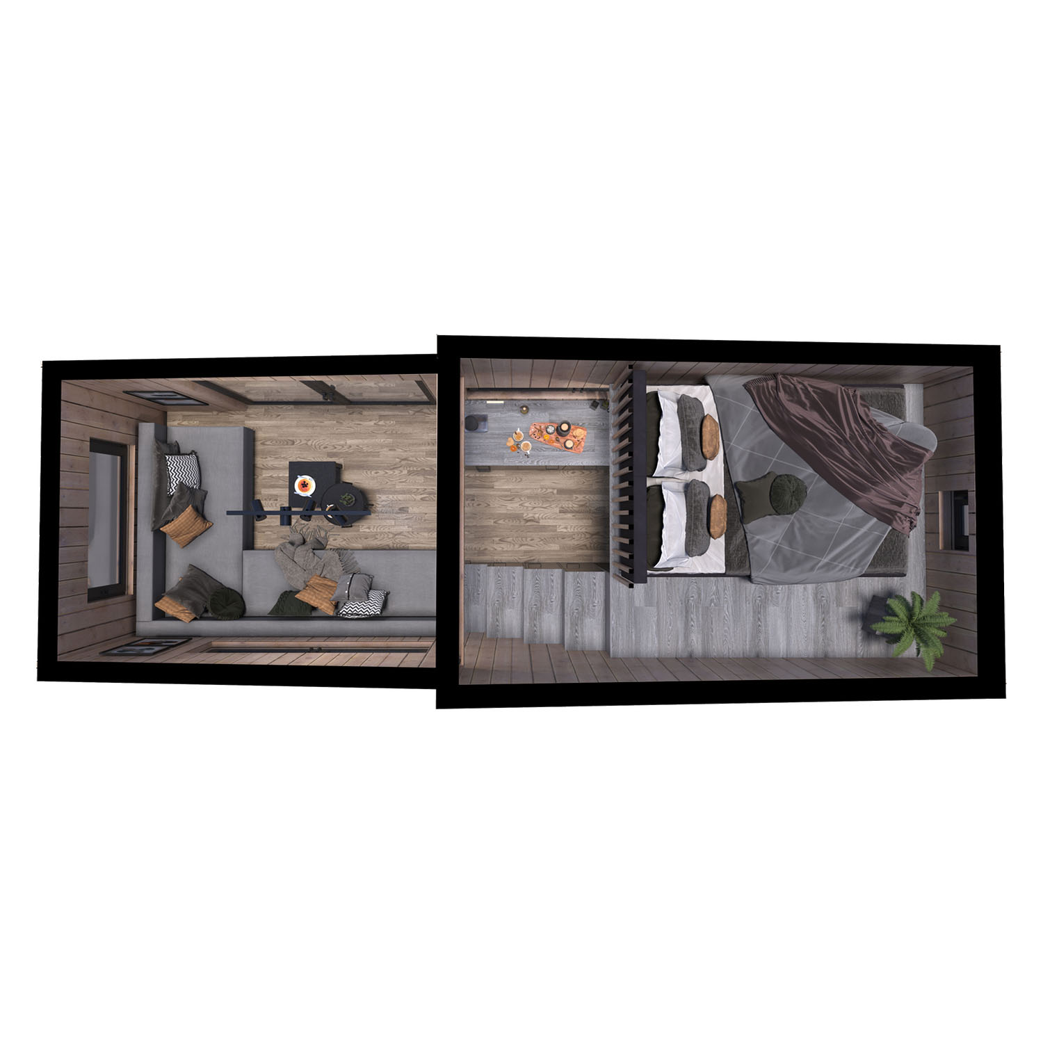Tiny House, Container Haus, Modulhaus, Minihaus - Modell Green Day Tiny House, Container Haus, Modulhaus, Minihaus - Modell Green Day