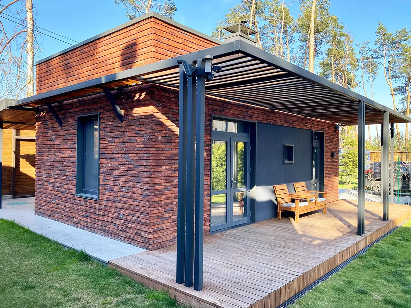 Tiny House 60 qm - Modulhaus, SIP-Bauweise, Fertighaus
