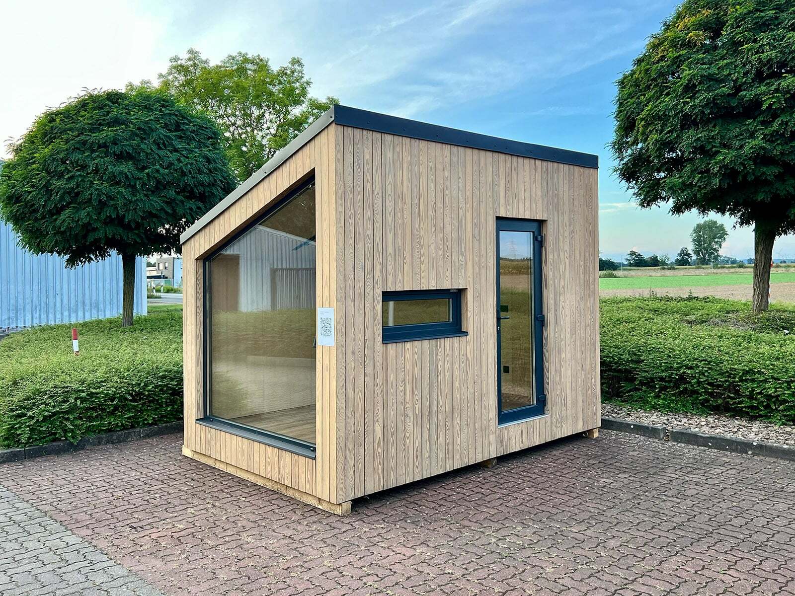 Tiny House - Modulhaus - Wohncontainer - Gartenhaus - 6,72 m²-Cube Modell