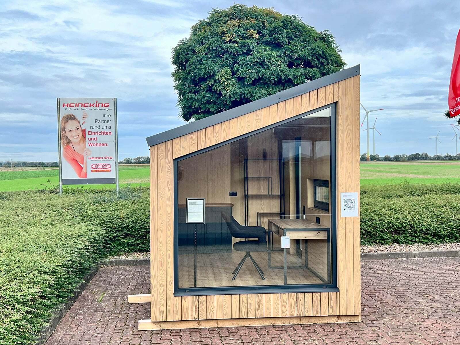 Tiny House - Modulhaus - Wohncontainer - Gartenhaus - 6,72 m²-Cube Modell