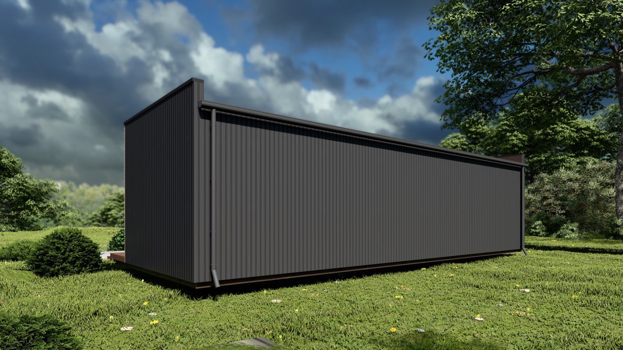 Tiny House - Modulhaus - Minihaus, Fertighaus - 39 m² - Energieeffizientes Haus - SIP Modell